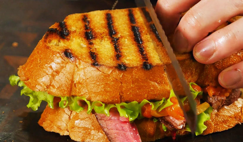 Сендвич-стейк по рецепту Гордона Рамзи