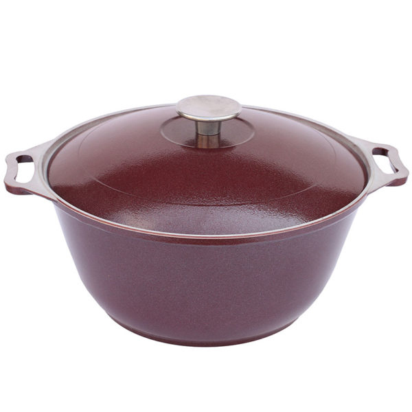Casserole with thick bottom and lid K0251D