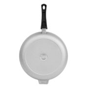 Frying pan with flat bottom and lid A302