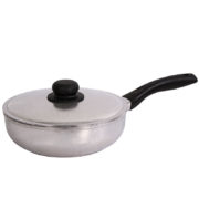 Frying pan «Shine» with lid (saucepan) 2209BK