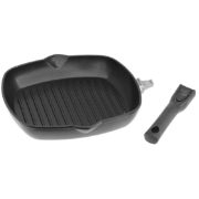Grill pan with detachable handle 2614P