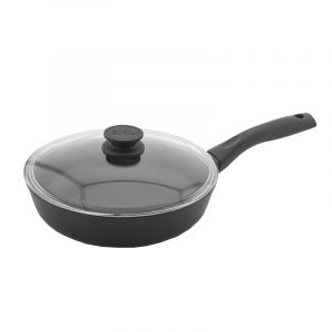 Frying pan «Classic» with bakelite handle and glass lid 2607PC