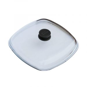 High and square glass lid КС280