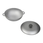 Cast aluminum frying pan WOK 2803K