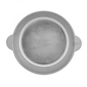 Cast aluminum saute pan with flat bottom C264