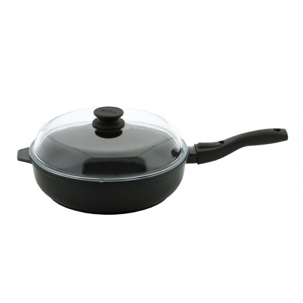 Frying pan Elegant with detachable handle and glass lid 26091PC